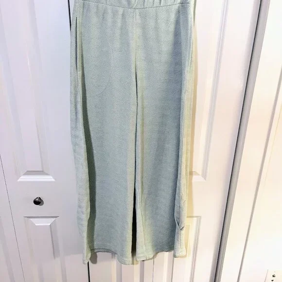 Free People Light Blue Wide Leg Pants
